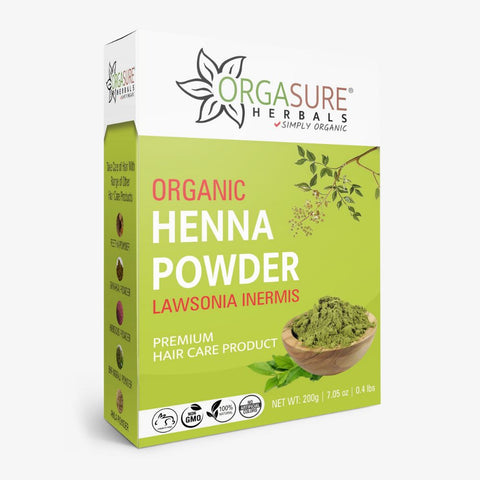 Organic Henna Powder for Hair Coloring 100% Pure & Organic | Rajasthani Sojat G.I. Tagged Certified Henna 200g Organic Henna Powder for Hair Coloring 100% Pure & Organic | Rajasthani Sojat G.I. Tagged Certified Henna 200g