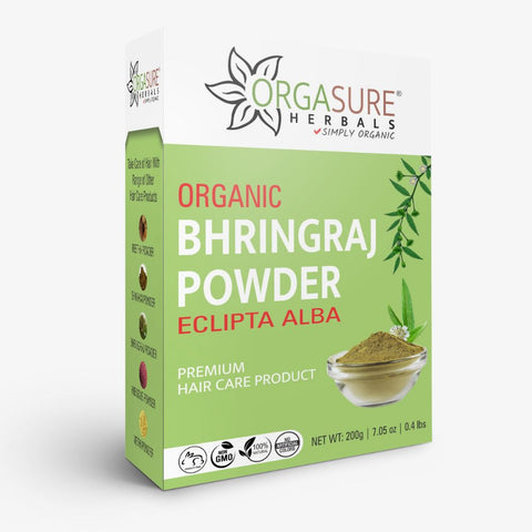 Organic Bhringraj Powder for Hair | Eclipta Alba 200g Organic Bhringraj Powder for Hair | Eclipta Alba 200g