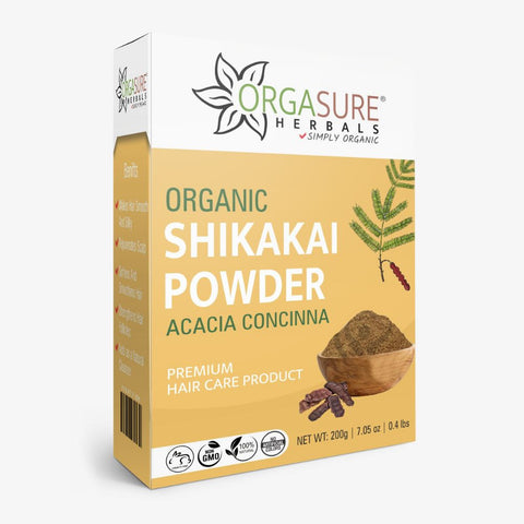 Organic Shikakai Powder for Hair | Acacia Concinna 200g Organic Shikakai Powder for Hair | Acacia Concinna 200g