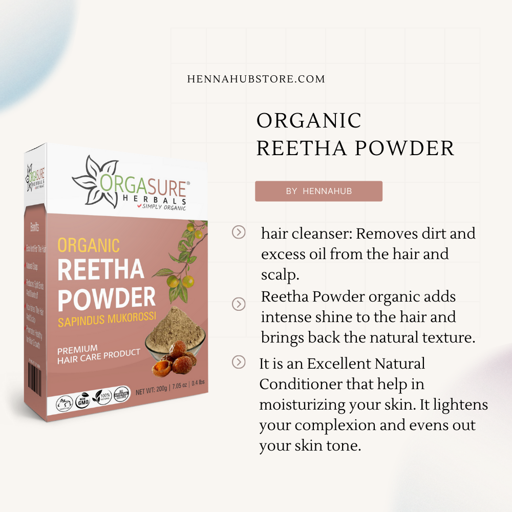 Amla, Reetha, Shikakai, Hibiscus, Bhringraj, Henna and Brahmi for Hair Mask - Combo Pack of 7 - Each 200g (Total 1400gm) - hennahubstore Amla, Reetha, Shikakai, Hibiscus, Bhringraj, Henna and Brahmi for Hair Mask - Combo Pack of 7 - Each 200g (Total 1400gm) - hennahubstore