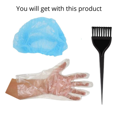 Hennahub Natural Henna 1 kg + Amla, Reetha, Shikakai, Bhringraj, Hibiscus Powder for Hair, 200g each (Pack of 5)