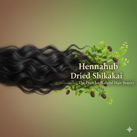 Hennahub Dried Raw Sabut Shikakai Pods 100gm | Whole Ayurvedic Hair Care Herb | Natural Conditioner for Hair Fall & Dandruff Contro
