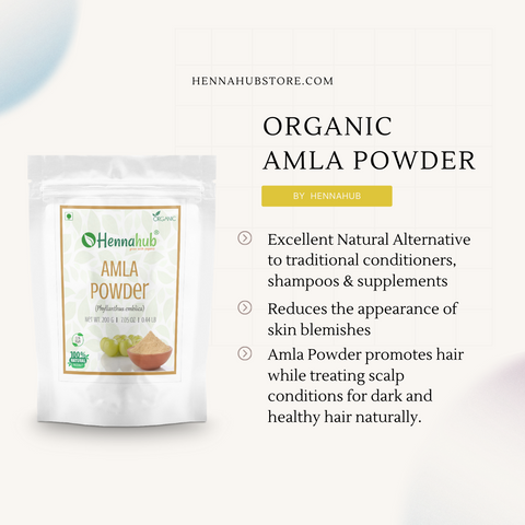 Natural Amla Powder 1 kg for Hair care - hennahubstore